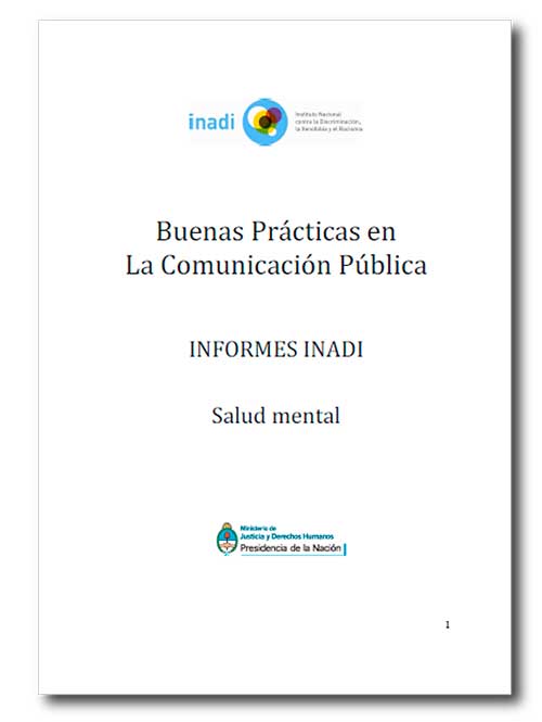 Guia para el tratamiento mediático responsable de la salud mental