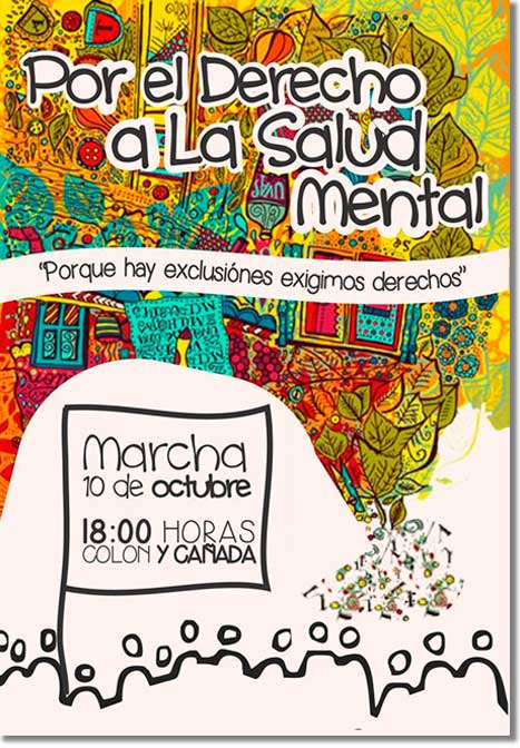 1º Marcha por el derecho a la salud mental