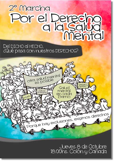 2º Marcha por el derecho a la salud mental