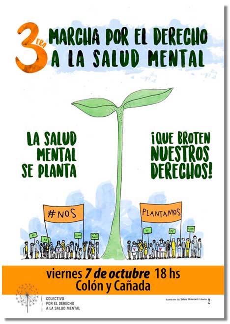 3º Marcha por el derecho a la salud mental